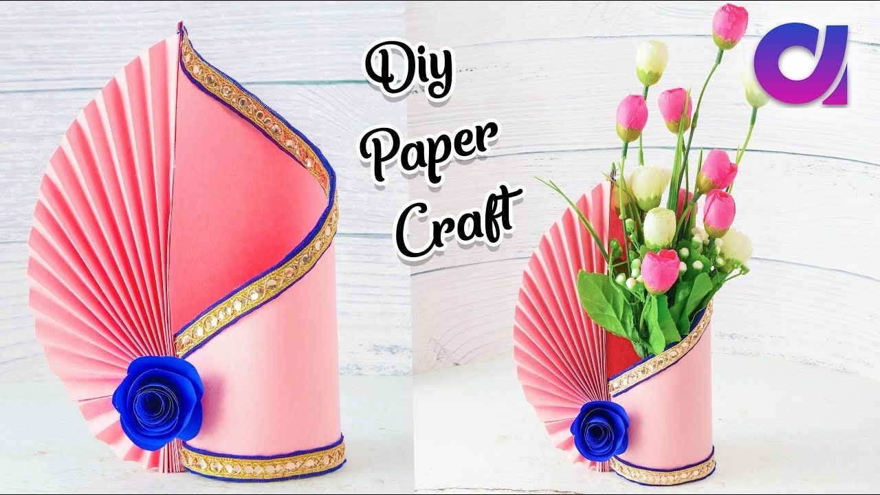 Origami ideas How To Make Origami Vase Step By Step