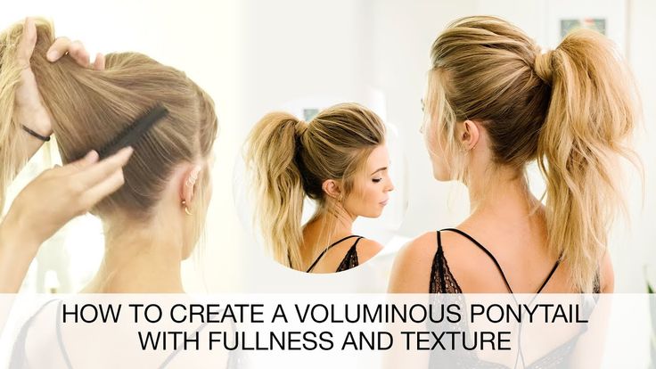 How to Create a Voluminous Ponytail  Hair Styling Tutorial  Kenra 