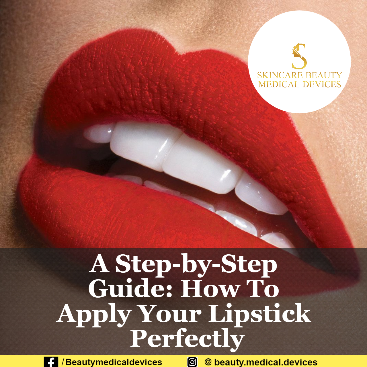 A StepbyStep Guide How To Apply Your Lipstick Perfectly