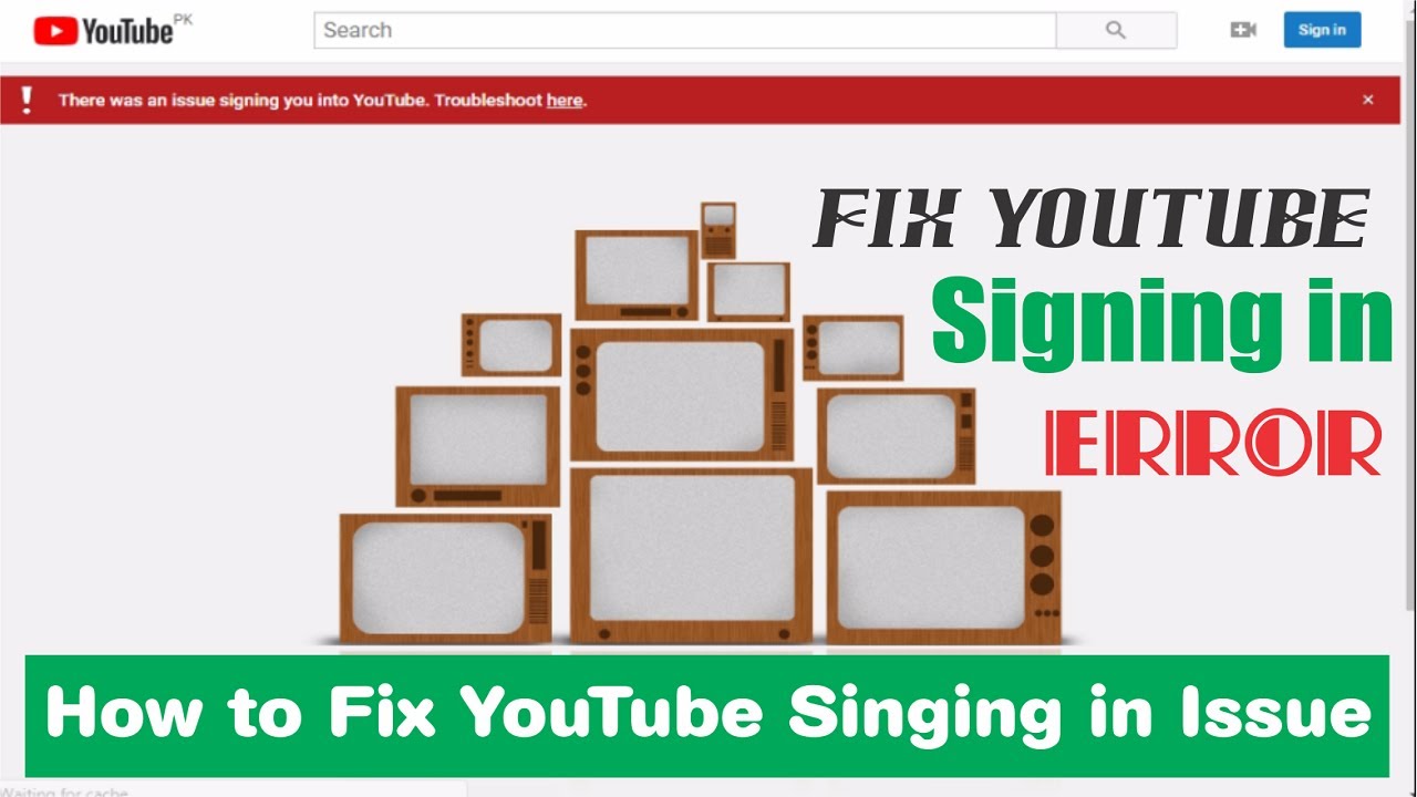 Troubleshooting YouTube Login Issues