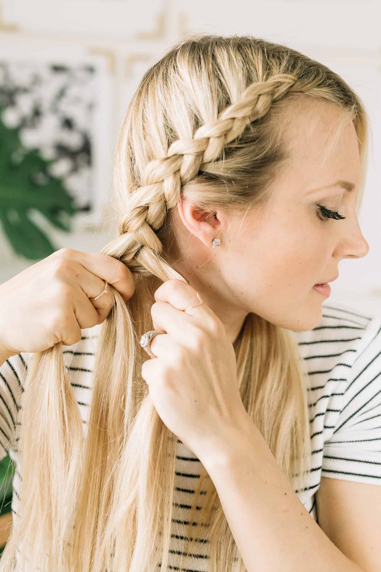 Two French Braids Tutorial  Examples and Forms