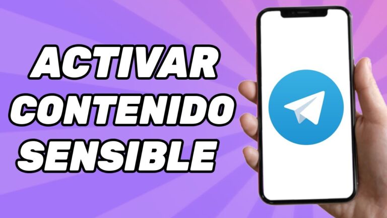 Descubre cmo activar el contenido sensible en Telegram en tu iPhone 