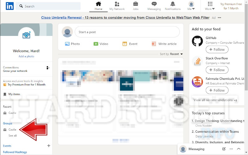 How to Display Group On Linkedin Profile how to  HardResetinfo