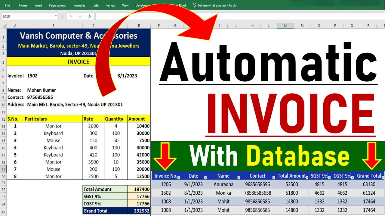 Step-by-Step Guide to Making Invoices in Excel Dailymotion Videos