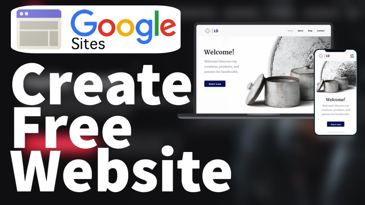 How to Create a Free Website Using Google