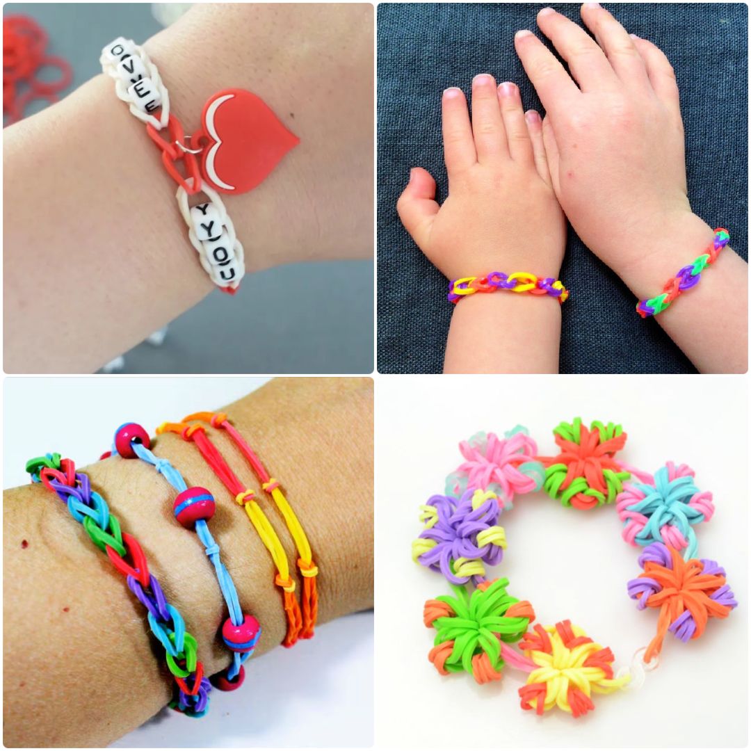 Creative Craft Tutorial for Making Rubber Band Bracelets