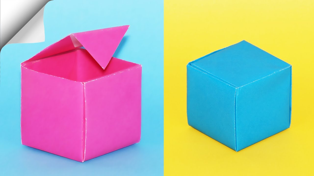 Create a Paper Box Easily with Dailymotion Video Tutorials