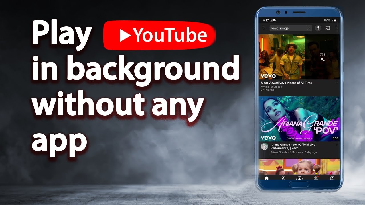 Playing YouTube Videos in the Background on Any Device