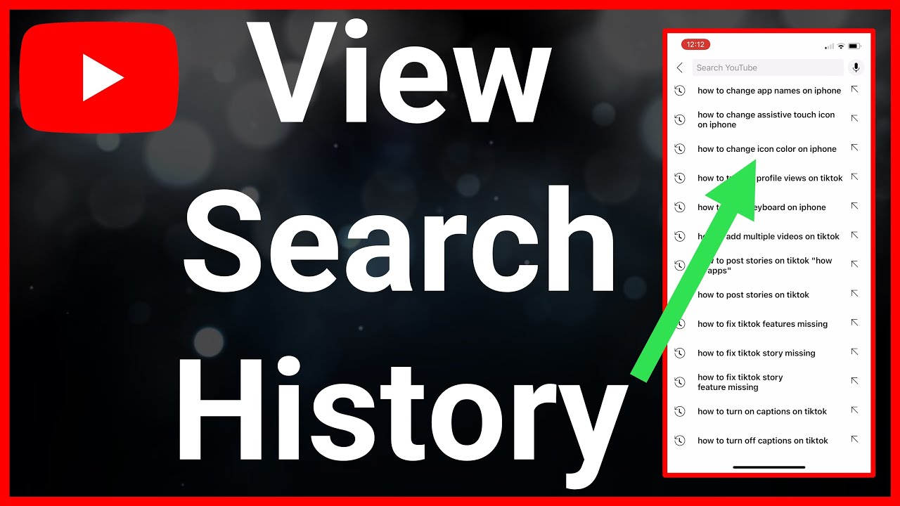 How To See YouTube Search History  YouTube