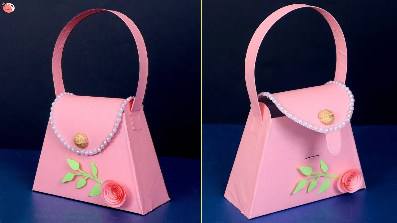 How To Make Paper Purse At Home  IUCN Water