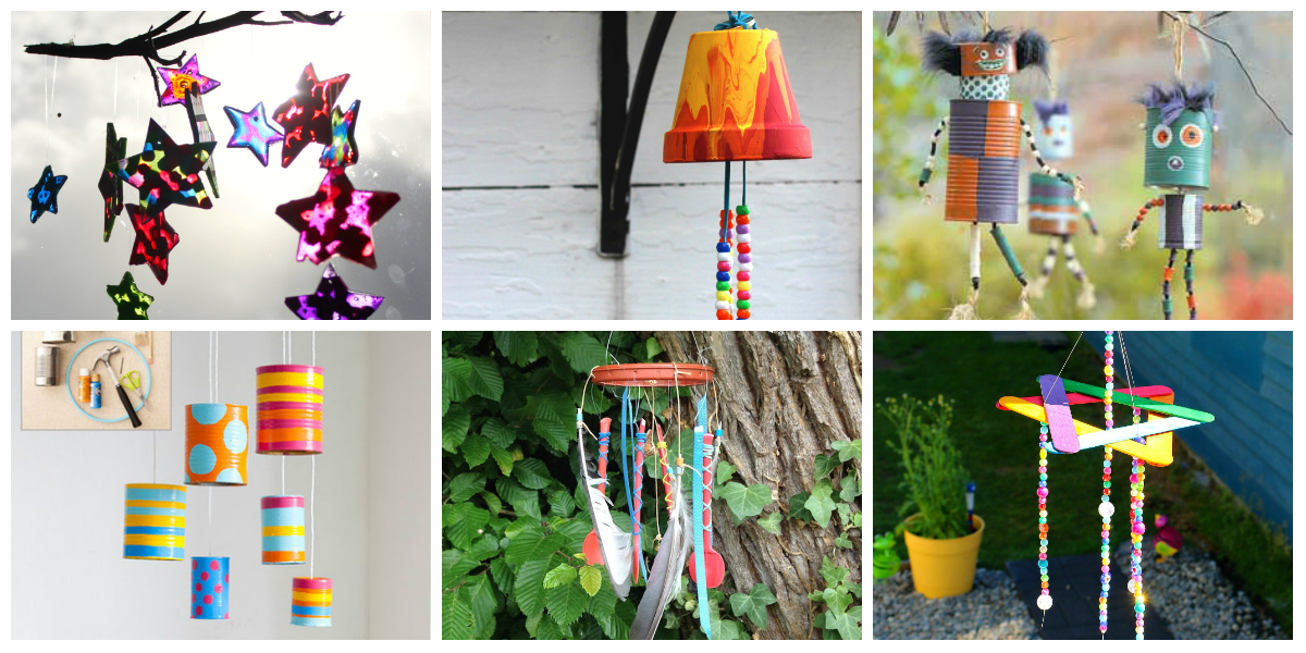 8 Wind Chime Kids Crafts  diy Thought