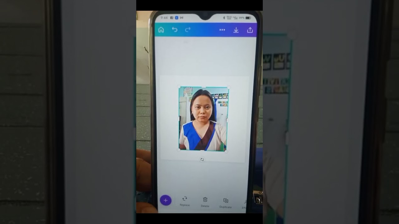 How to create 1x1 or 2x2 picture using canva on mobile phone bisaya 