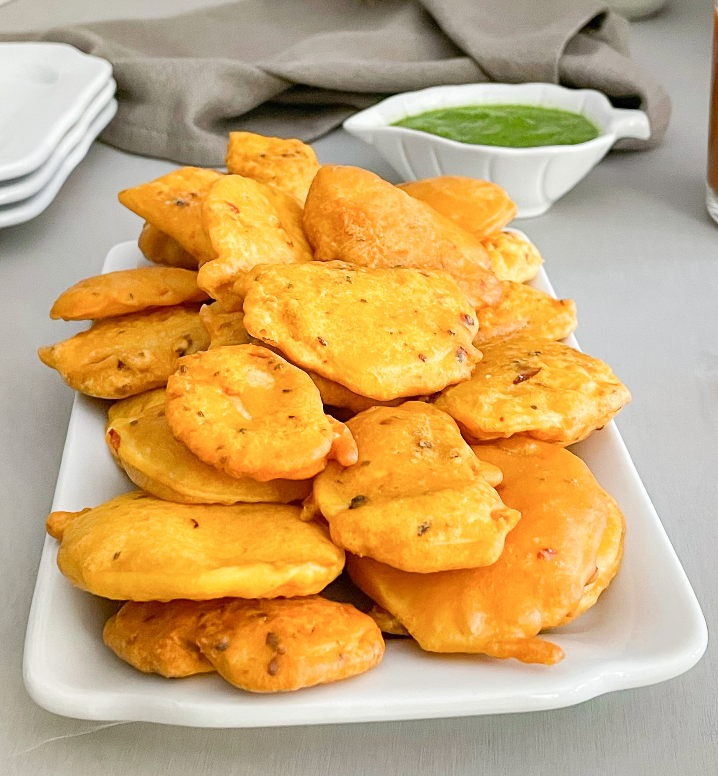 Aloo Pakora  Sliced Potato Fritters  The Spice Mess