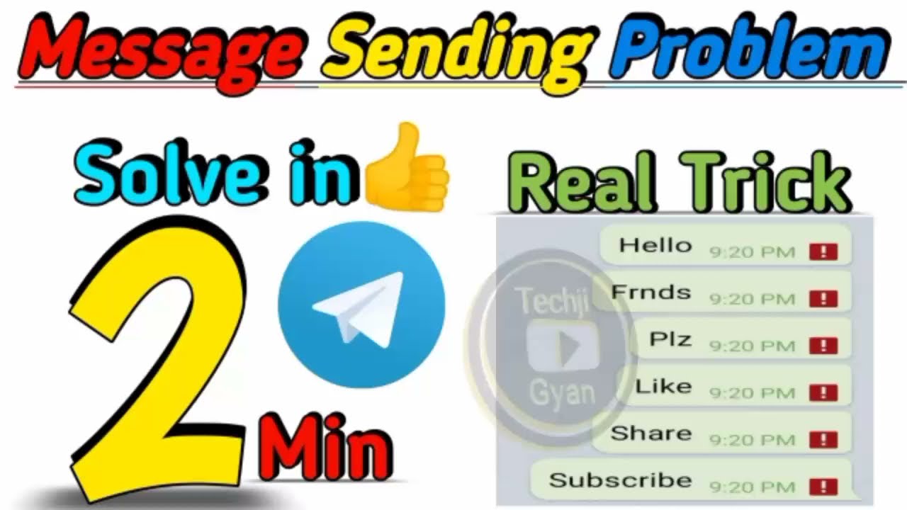 Troubleshooting Tips for Sending New Messages on Telegram