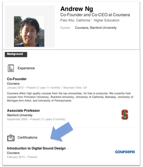 How to Add a Coursera Certificate to LinkedIn