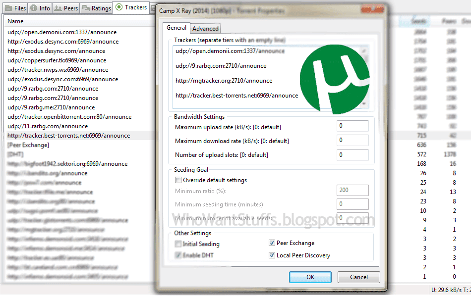 How To Boost uTorrent Download Speed Using Trackers List  WhoWantStuffs