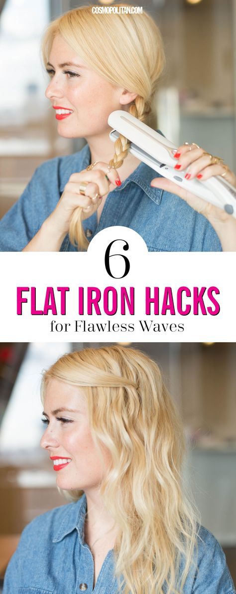 FLAT IRON HACKS FOR FLAWLESS WAVES Theres a high chance you own a 