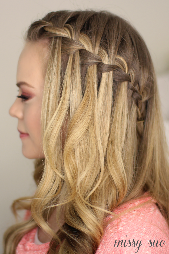 How to Create a Beautiful Waterfall Braid for Your Hair