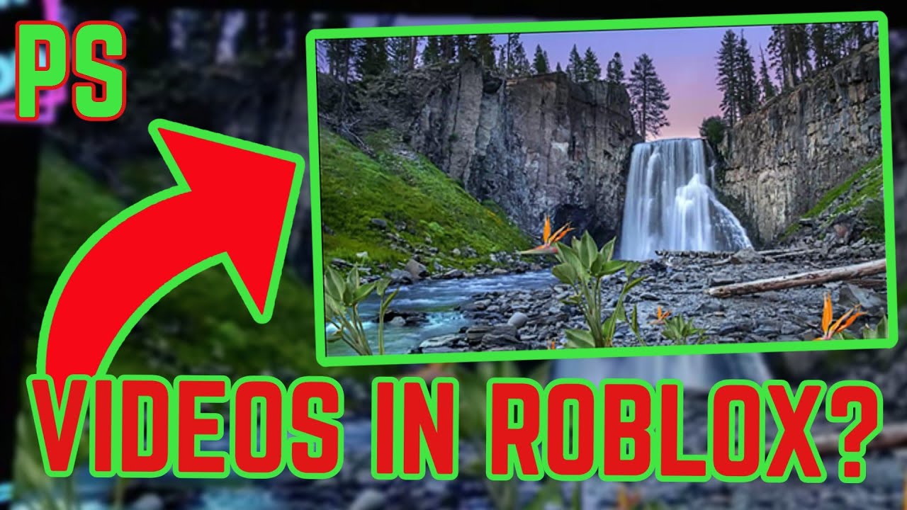 VIDEOS Roblox Adding Videos To Games Videos On Roblox  YouTube