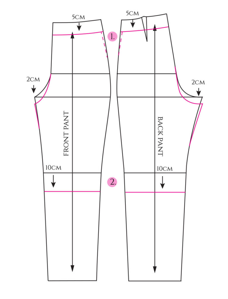 Quick Sewing Project Wrap Pants  The Shapes of Fabric