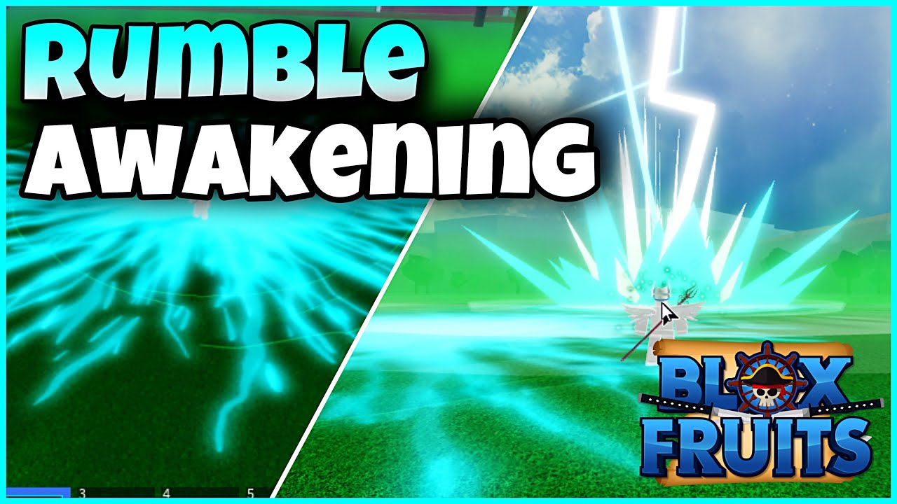 RUMBLE AWAKENING SNEAK 2 in Blox fruits UPDATE 14 Bloxtrem 