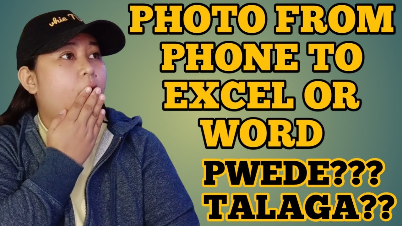 Learn How To Convert Photo Taken From A Mobile Phone Into A Word Or 