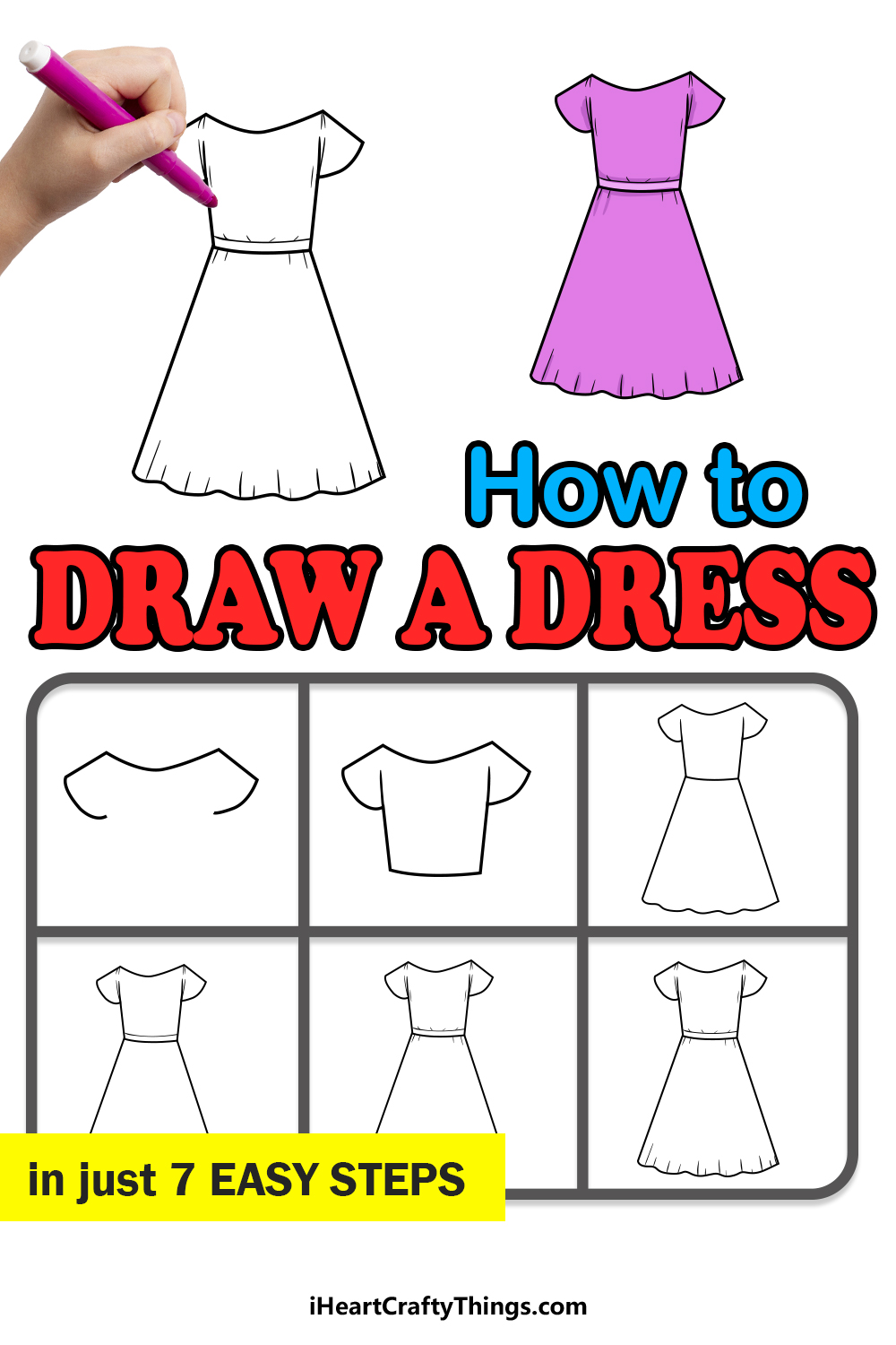 Step by Step Guide to Designing a Dress