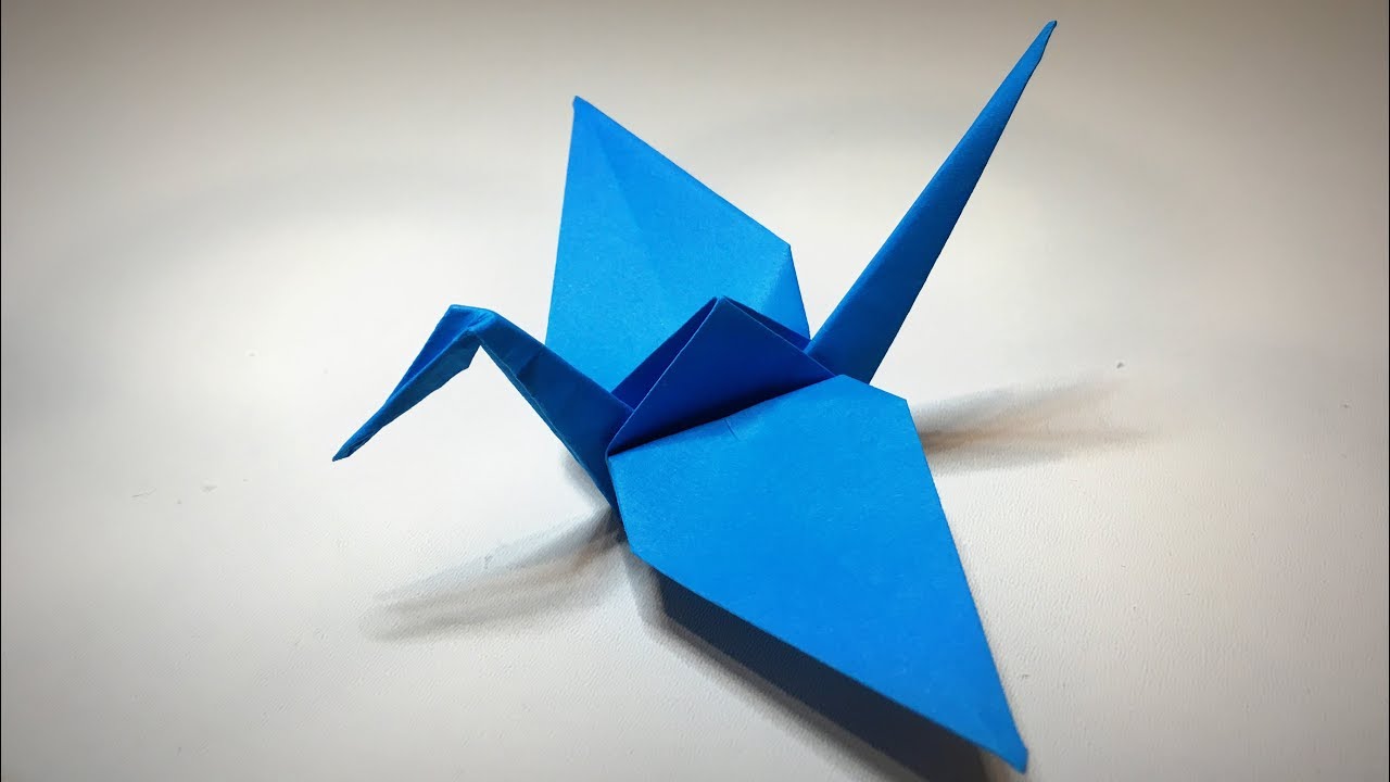 Origami Crane  How to Make a Paper Crane DIY  Easy Origami ART Paper 