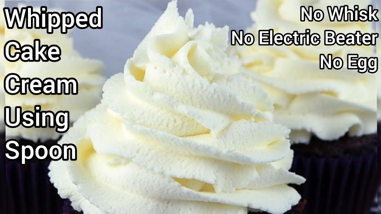 How to make cream for cake  How to make cake cream at home  Homemade 