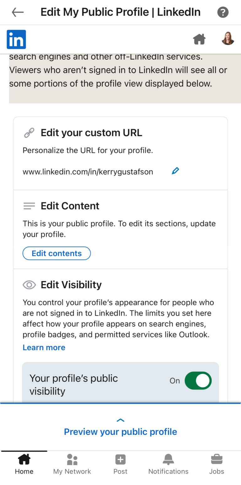 How to View Your LinkedIn Profile as Others See It