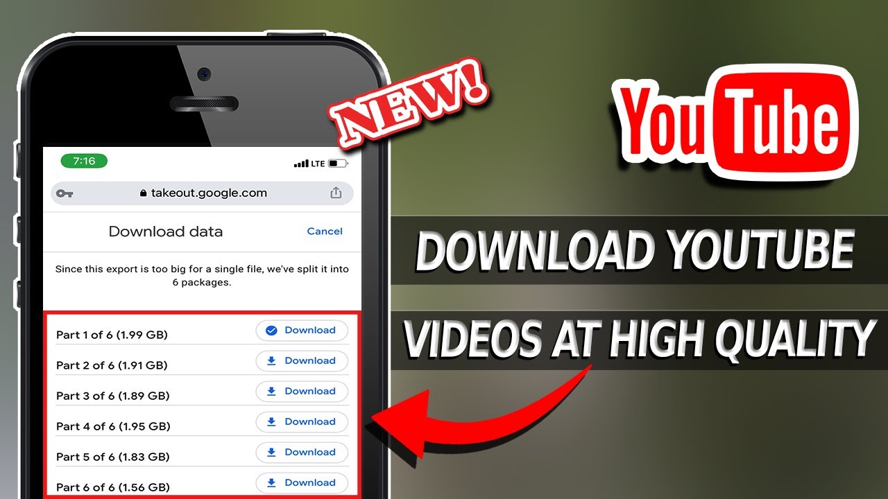 How to Download Your YouTube Videos in High Quality on iPhone  Legal 