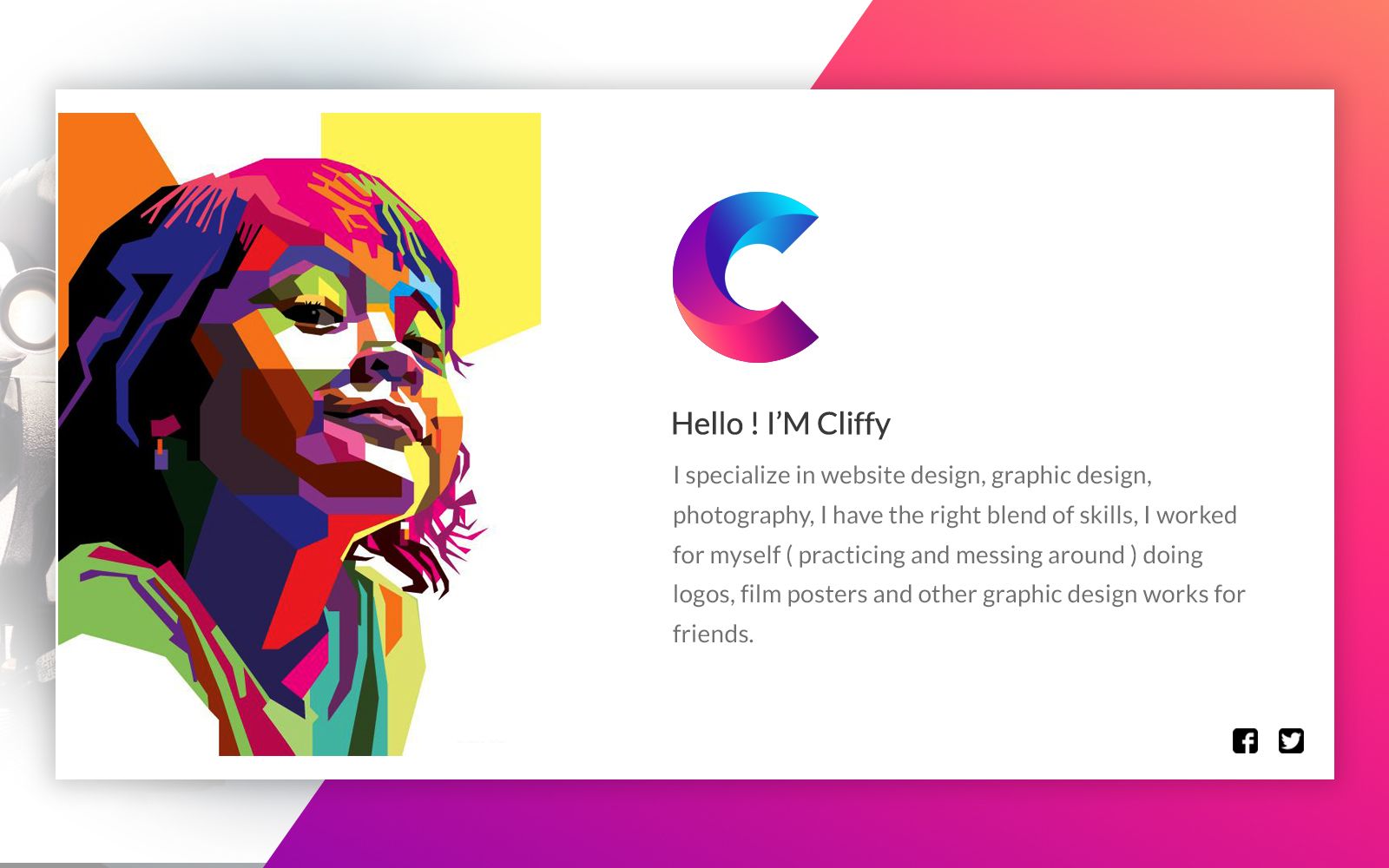 Check out my Behance project Portfolio Design httpswwwbehance 