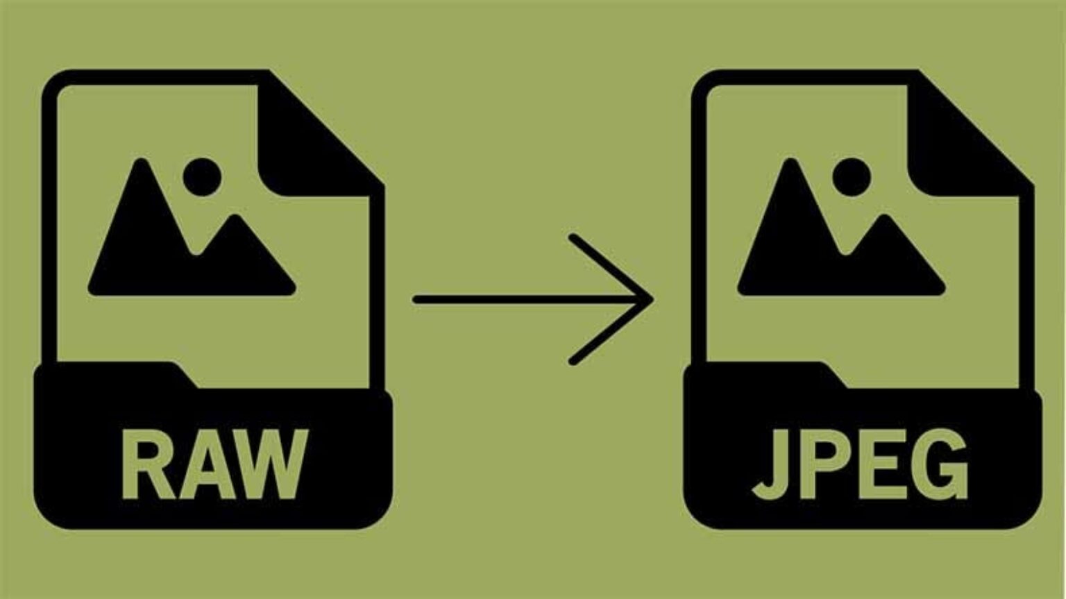 How to Convert Raw Images to JPEG