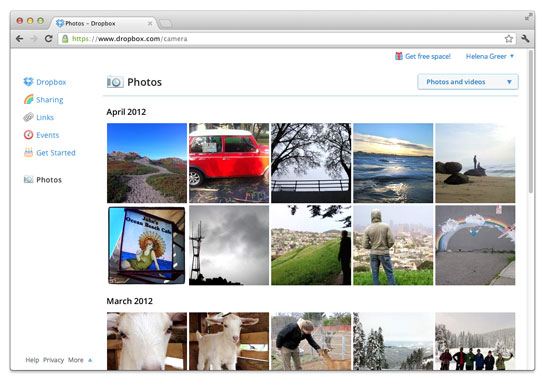 Dropbox enhances photo support brings automatic photo and video 