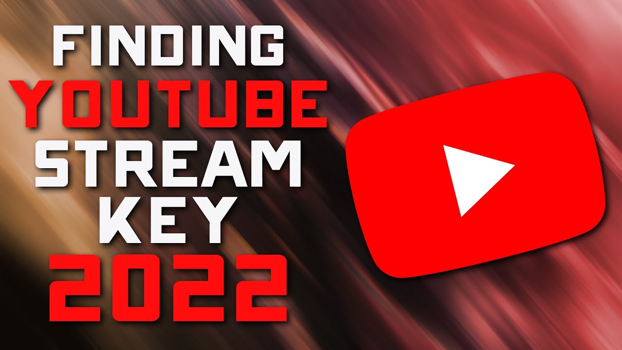 Where to Find Your YouTube Stream Key