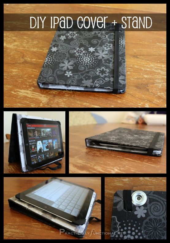 DIY Tablet Cover Stand Tutorial  Ipad cover Cases diy Bee crafts