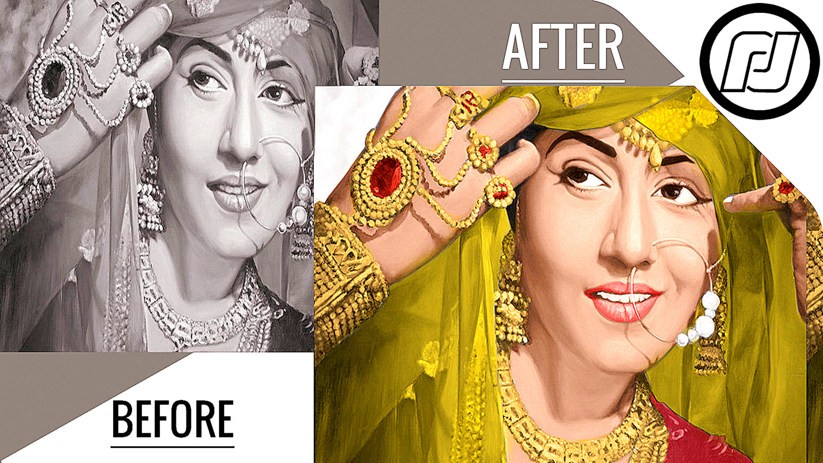 Transforming Color Images to Black and White in Photoshop