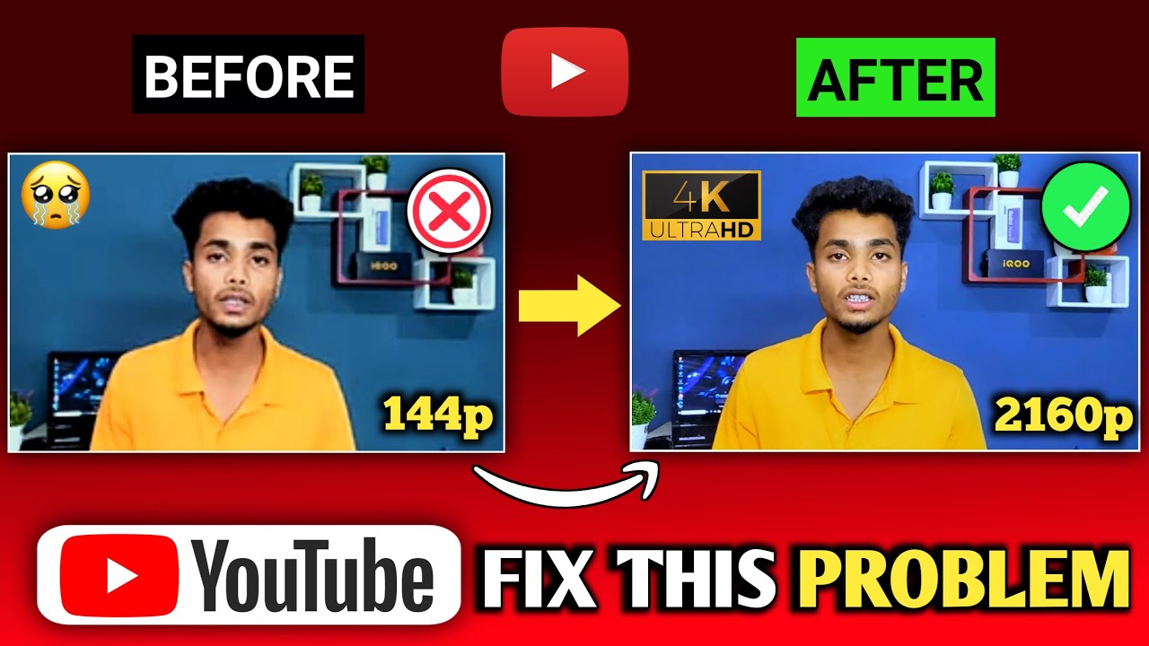 How To Fix Bad Quality Video on YouTube  How To UPLOAD HIGH QUALITY 