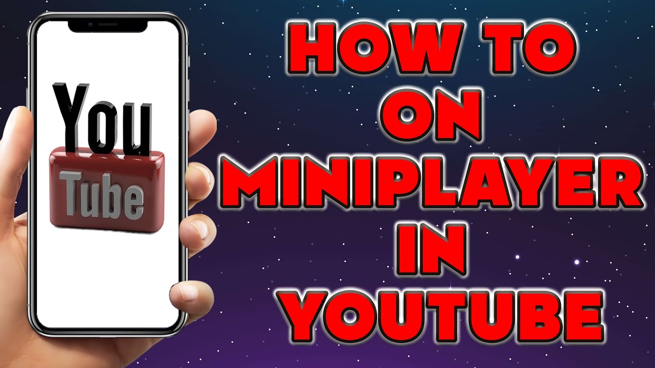 How to On Miniplayer in Youtube  How To Get Miniplayer On Youtube 