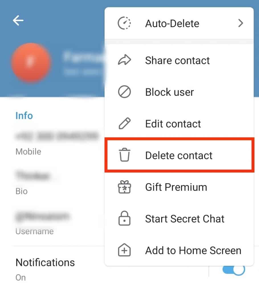 How To Delete Number From Telegram  ITGeared