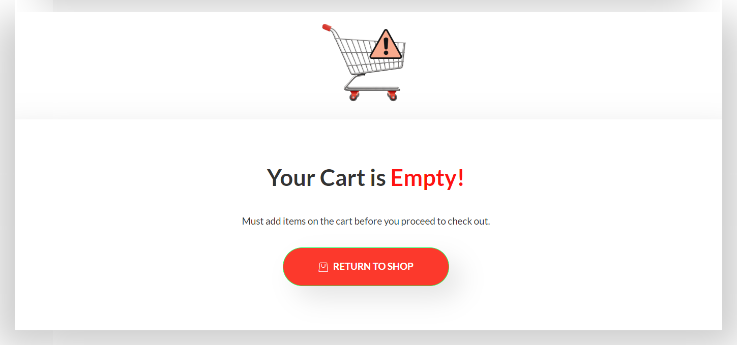 How To Design WooCommerce Empty Cart Page  Wpmet