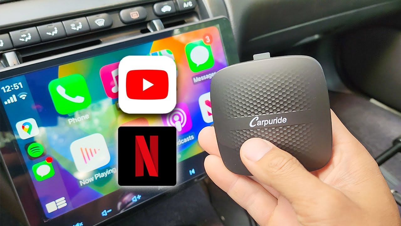 Accessing YouTube on Apple CarPlay