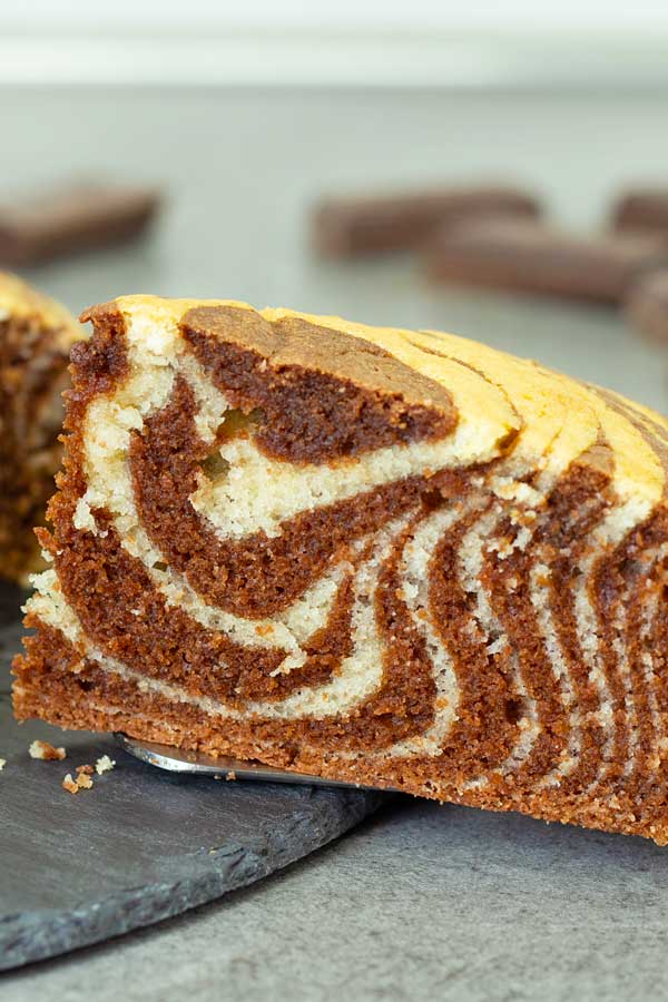 Easy Zebra Cake Recipe  El Mundo Eats