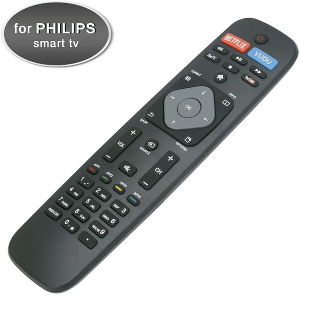 New Smart TV Remote Control for Philips Smart LED LCD HDTV TV with 