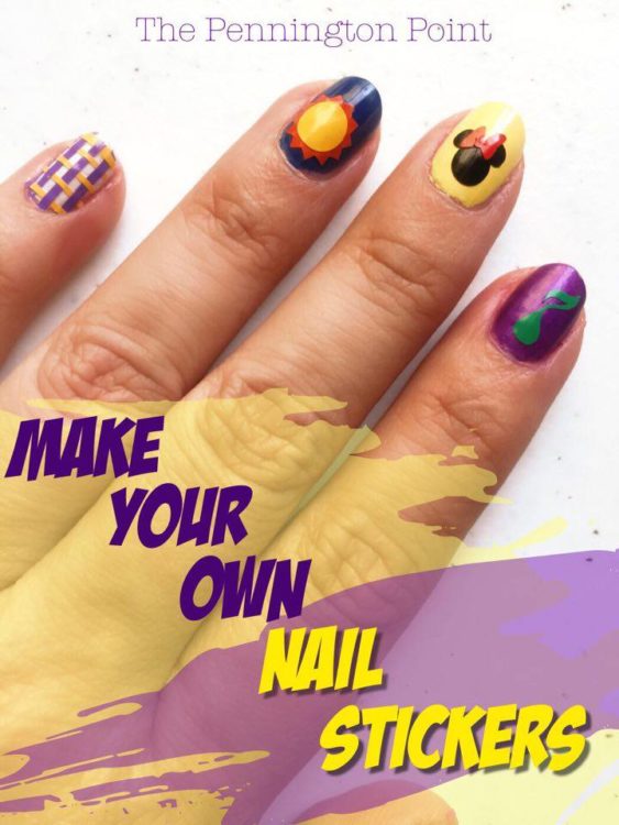 Make Your Own Nail Art Stickers  The Pennington Point