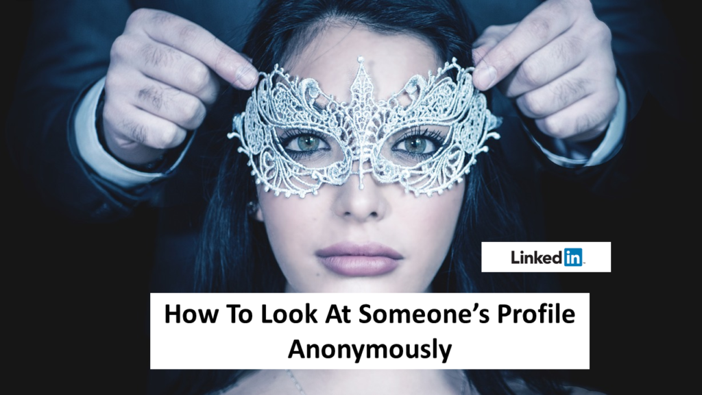 How Do You Search Profiles On LinkedIn Anonymously  Fred Farnsworth