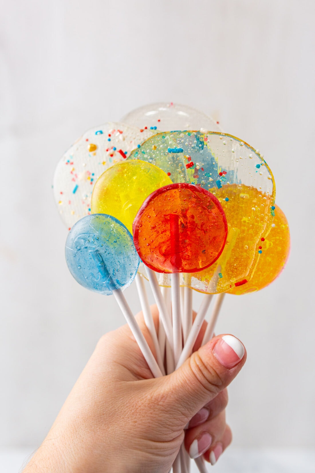 Homemade Lollipops  Amandas Cookin  Candy