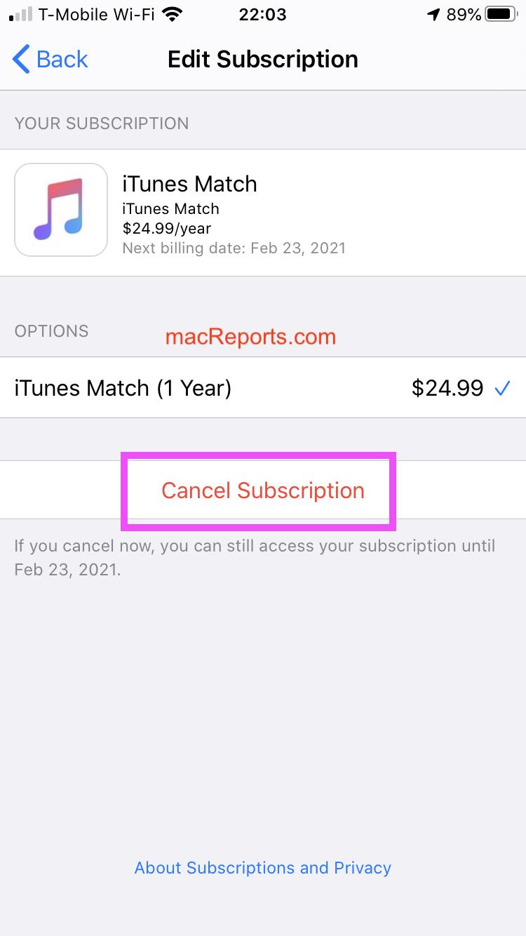 How To Cancel Apple Subscriptions  macReports