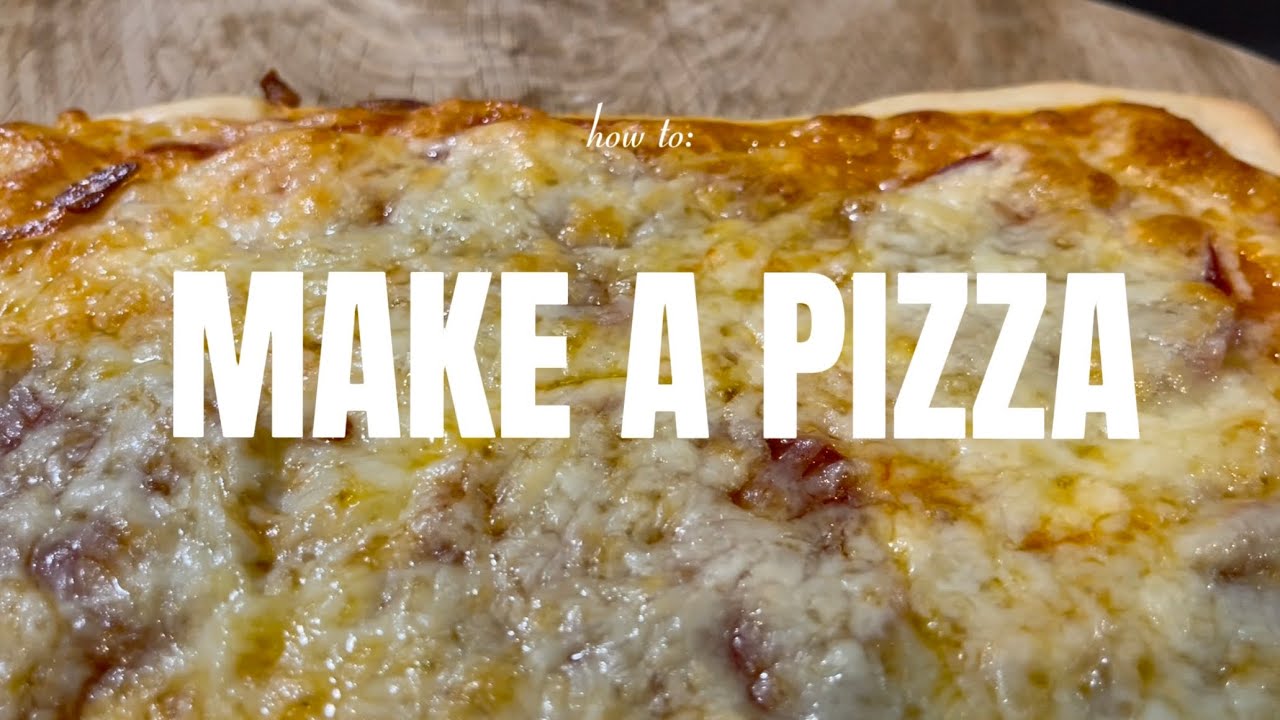 HOW TO make a pizza 1 minute Instructional video  YouTube