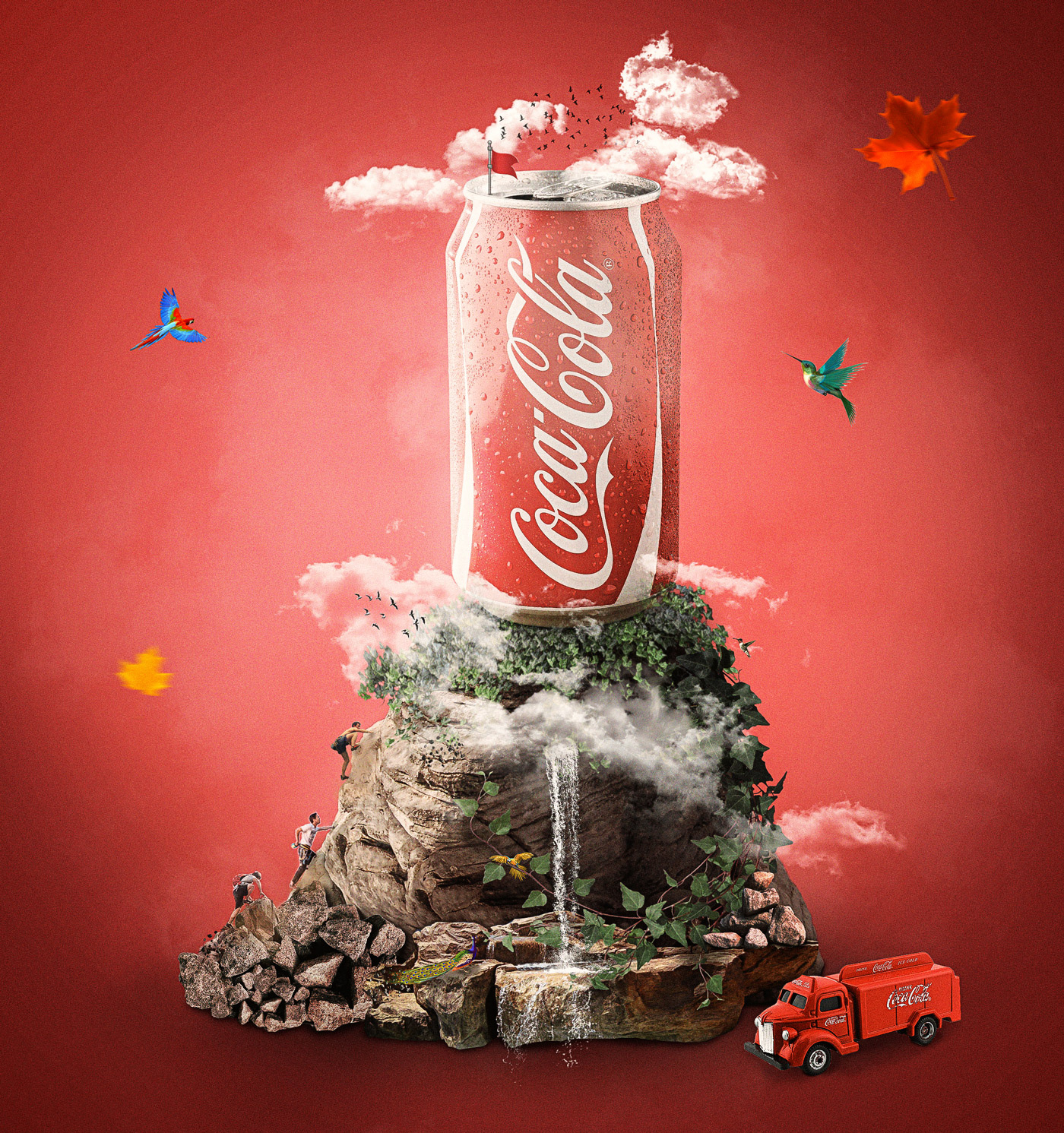 CocaCola Advertising  Images  Behance